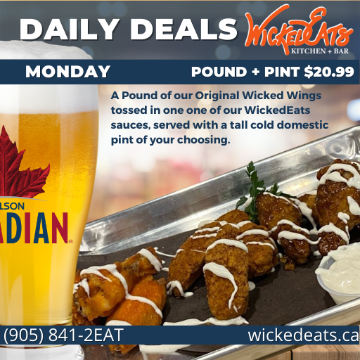 Monday Pound & Pint $20.99