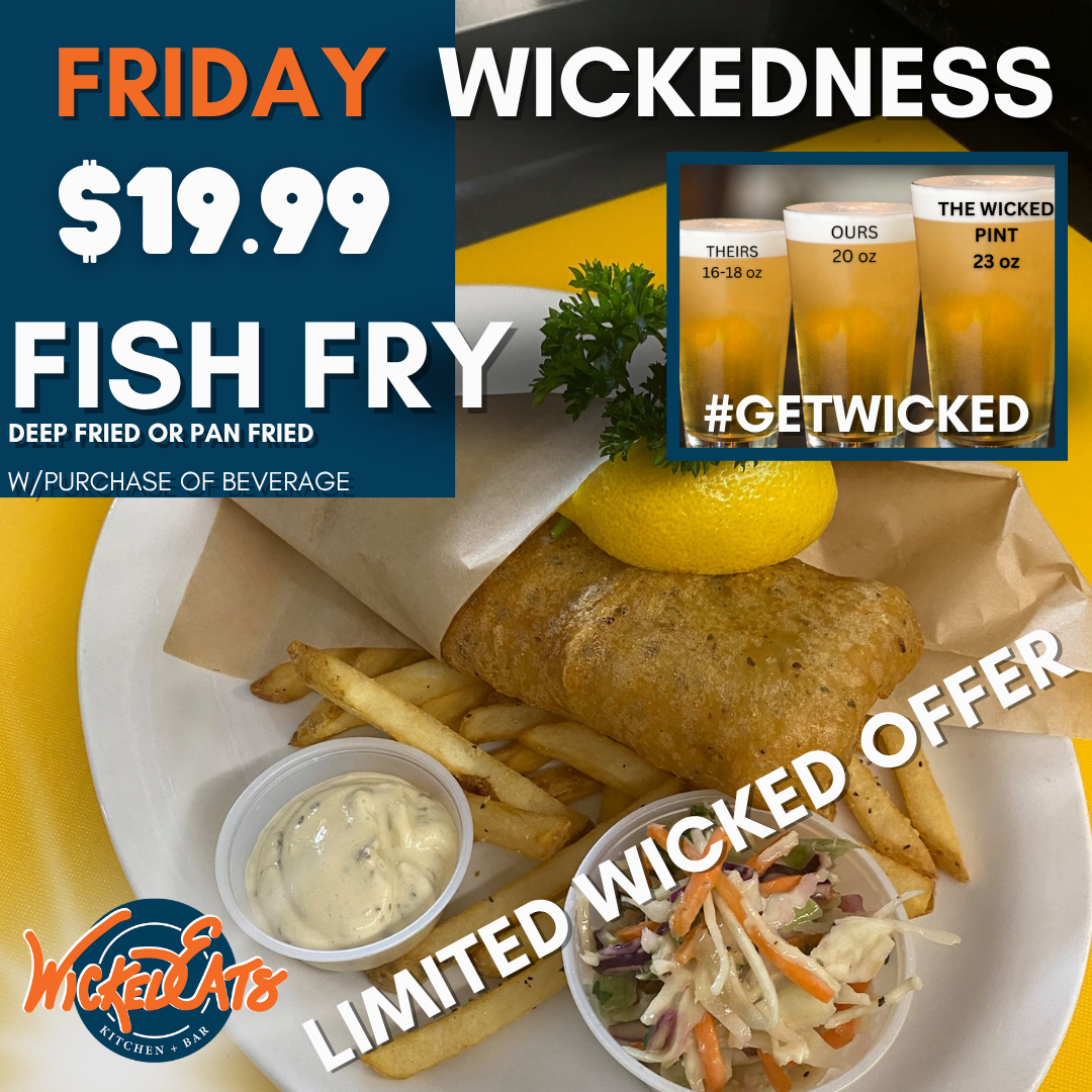 Fish Fry- Fried or Pan Fried Haddock